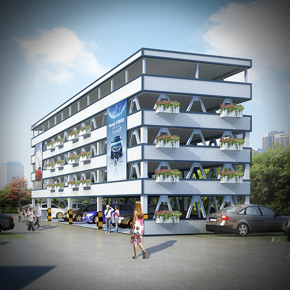 升降橫移類(lèi)機(jī)械停車(chē)設(shè)備